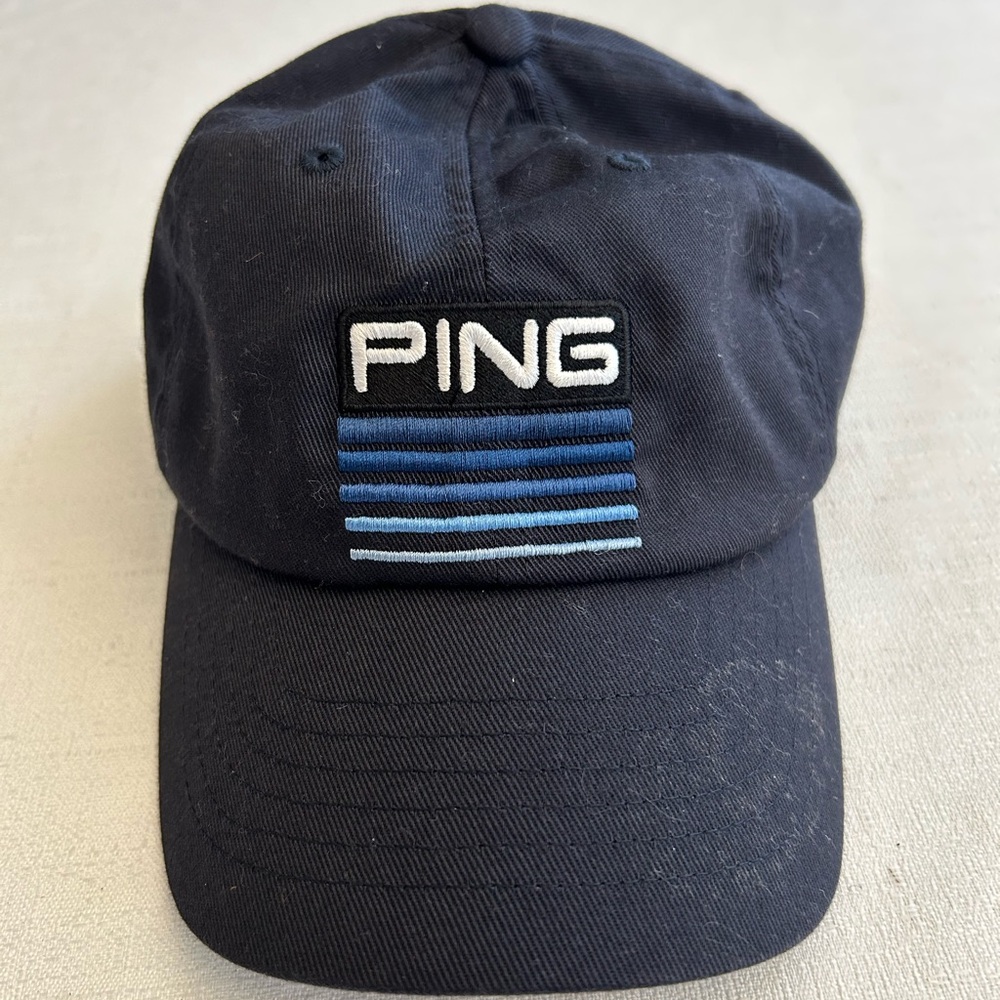 Ping Navy Blue Ping Golf Hat